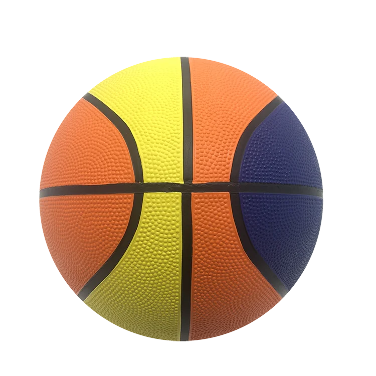 Innovative Designed Famous Mix Colored Rubber Basketball For Sports ...