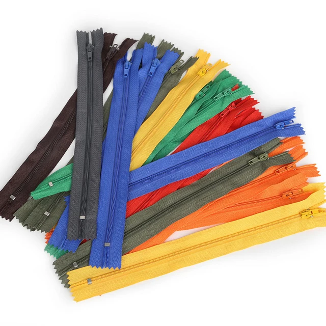 Long Visible Zipper 20cm Back Cushion Skirt Hidden Nylon Zipper For