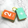 Number Discovery 25Pcs Math Multiplication Addition Subtraction Multiplication Publication Fun Painting Silicone Learning Card