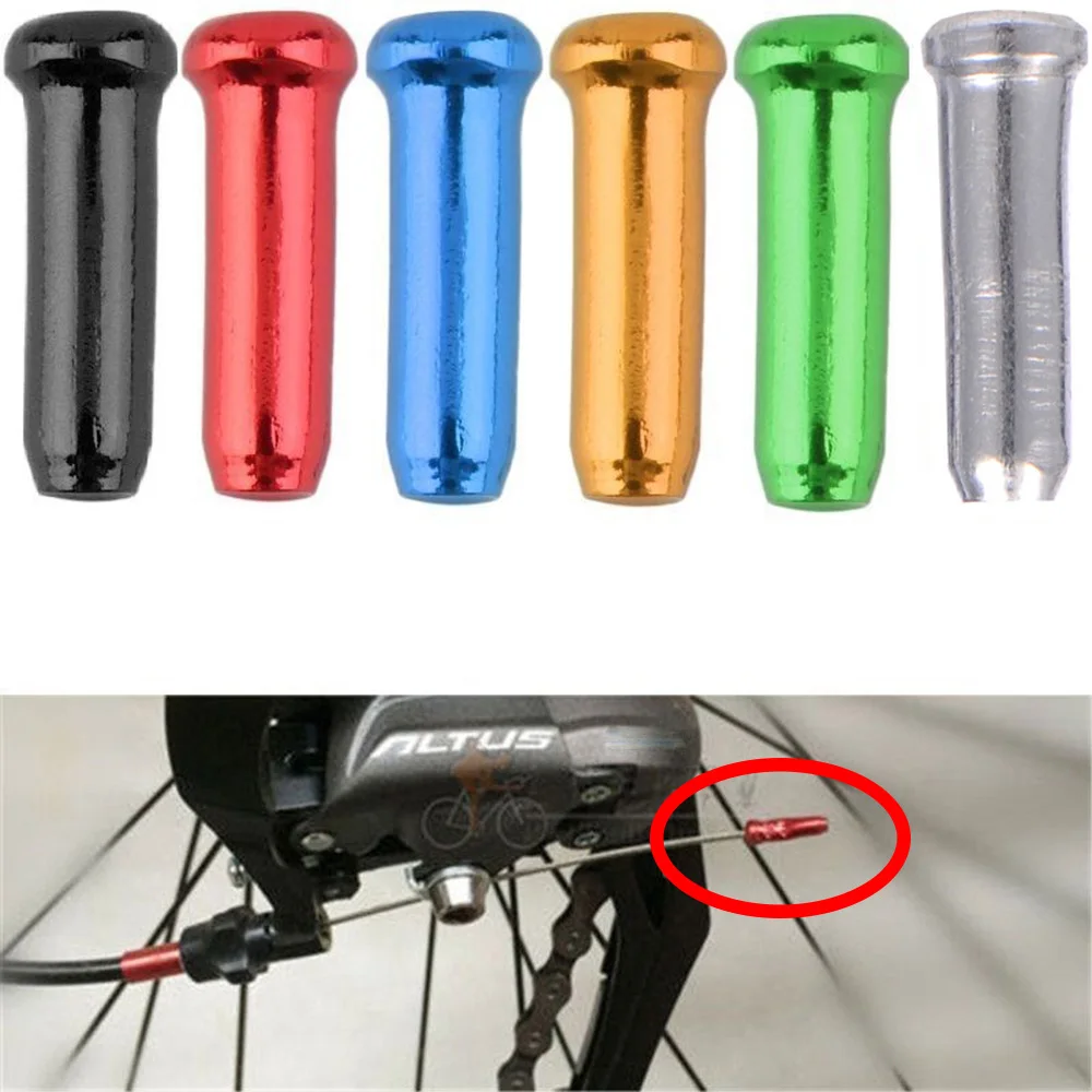 Mountain Road Bike Bicycle Brake Cable Hose Housing End Cap 5mm Inner