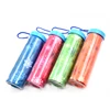 Transfer printed microfiber gym running cold snap mission cooling towel