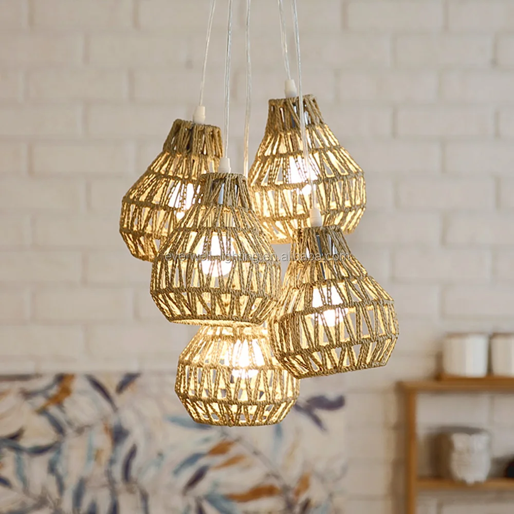 Wonderbaarlijk Restaurant Lamp Hemp Rope Lighting Craft Chandelier Lamp - Buy AB-99