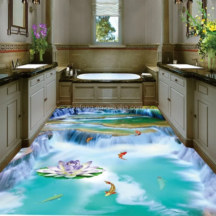 3d Diseno De Inyeccion De Tinta De Kerala Baldosas De La Pared De