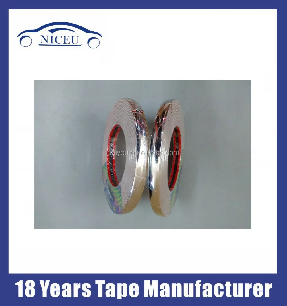 Car Decoration Door Edge Chrome Moulding Strip Auto Body Protector