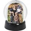 snow globe photo frame