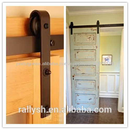 Puerta corredera alta calidad rural puerta de granero hardware-Puertas