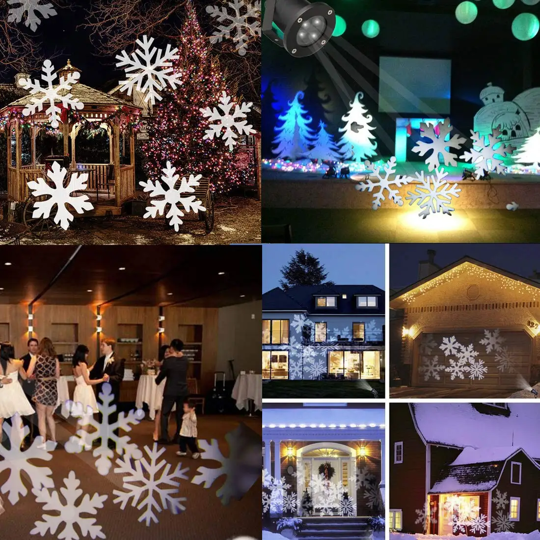 led christmas light projector outdoor