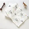 High quality double layers baby muslin swaddle blanket