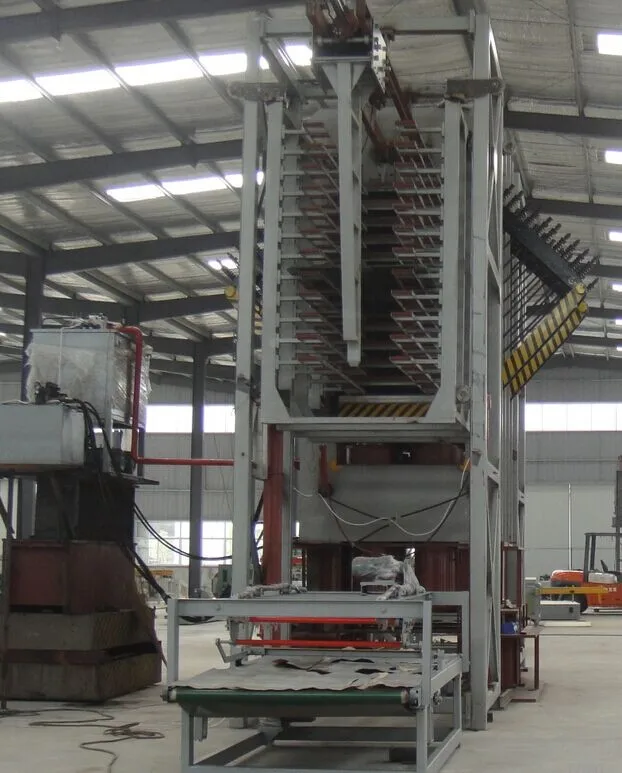 Particle Board Hot Press Machine With Full Automatic Loader And