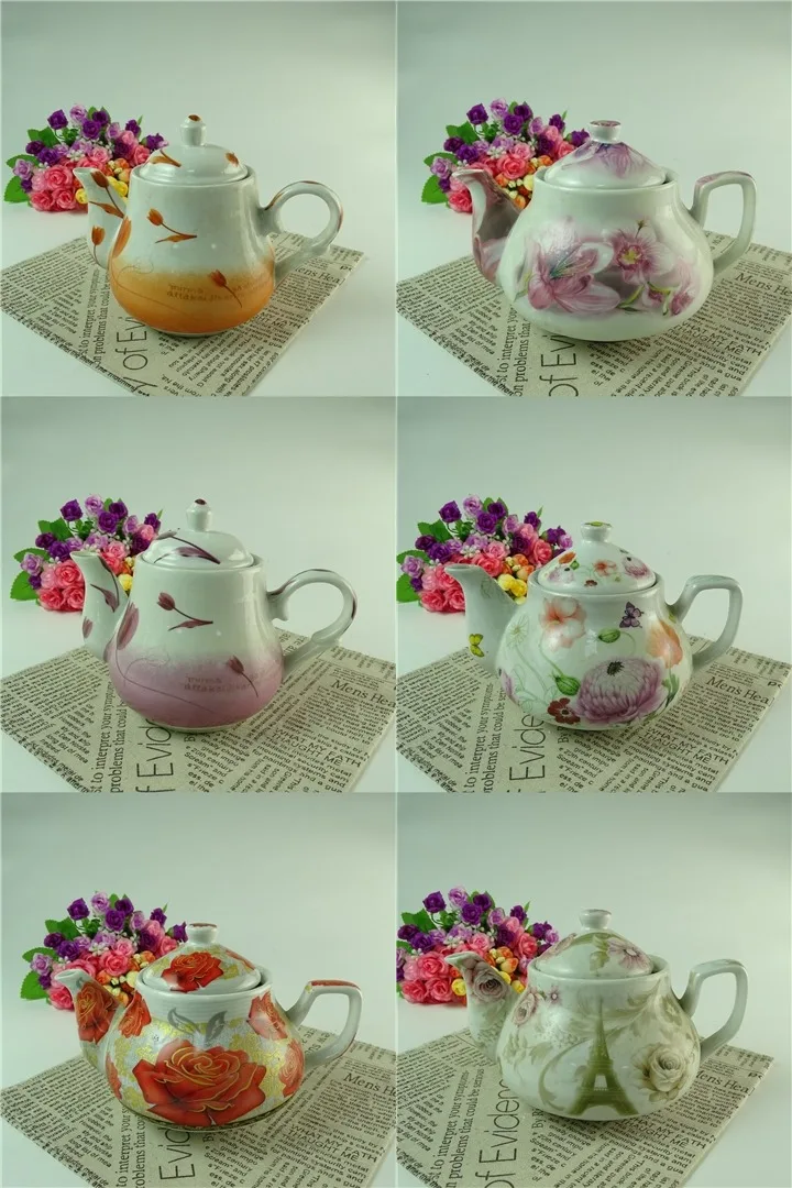 Tetera Turca De Esmalte De Ceramica Con Pintura De Flores Venta Al Por Mayor Buy Esmalte Tetera Tetera De Ceramica Turco Tetera Product On Alibaba Com