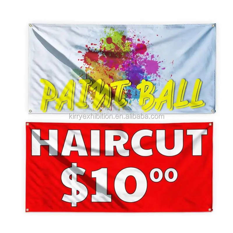 Full Print Pvc Flex Banner Front Lit Full Color Vinyl Banners