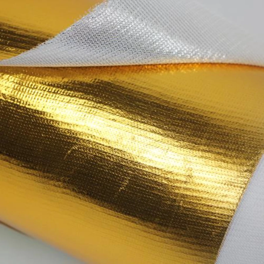100 Polyester Glitter Printed Foil Fabric Heat Transfer Foil For