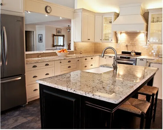 High Quality Indian White Galaxy Granite Stone for Kitchen Countertop