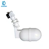 Adjustable Plastic Float Valve Ro Reverse Osmosis System Floating Ball With Joint Elbow