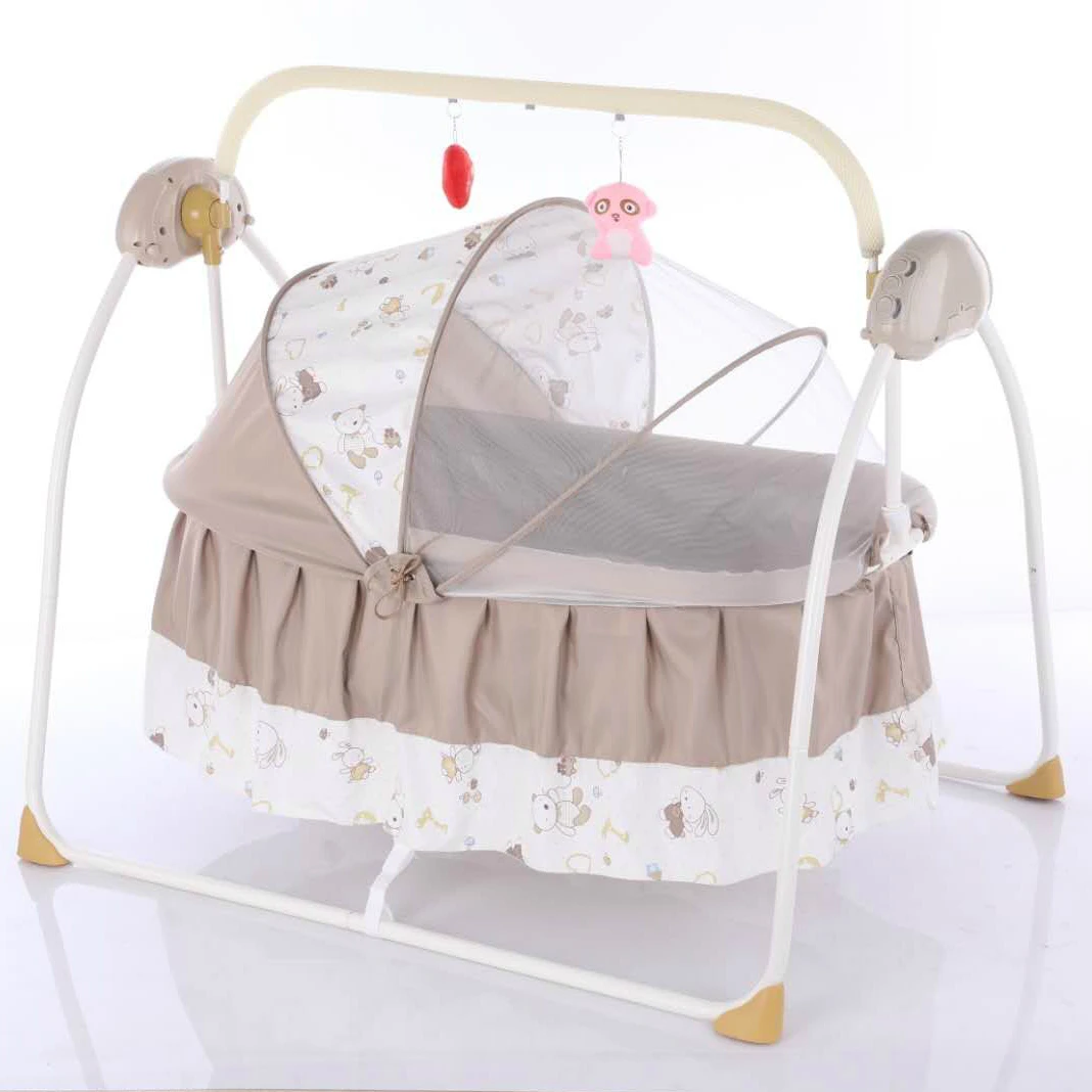 baby rocking crib electric