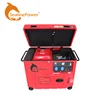 5KW 5KVA Generator Top Open Freezer Model Super Silent Type Diesel Generator Set 186F Diesel Engine China Factory Made