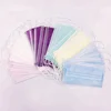 Promotion custom disposable medical non woven surgical face mask earloop 3 ply