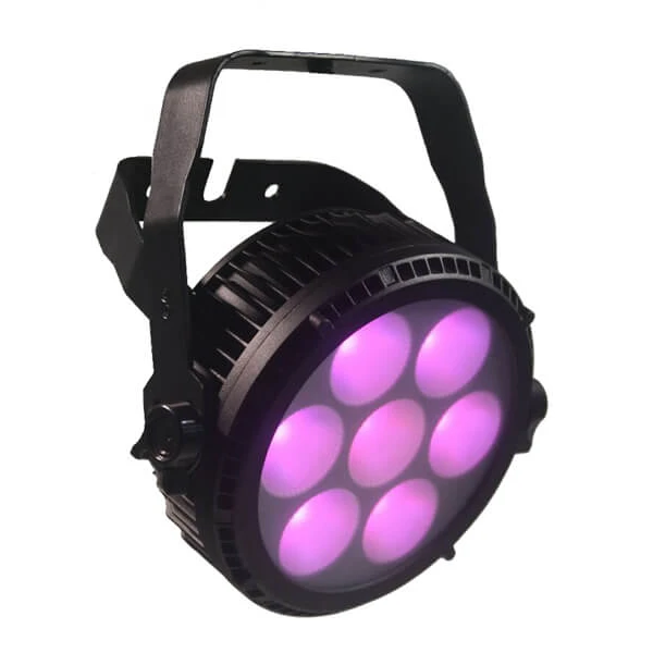 Vangaa 300W 7pcs 25W RGBWA Waterproof IP65 Party Decoration Disco SHEHDS Stage Lighting