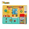 New design activity play wooden baby sensory board for education W12D112