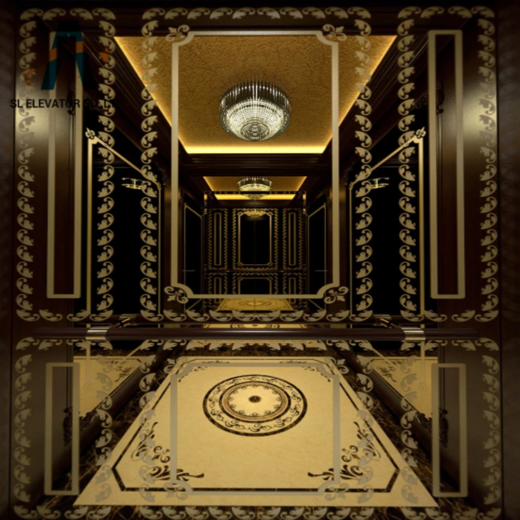 Indoor residential elevator cheap villa passenger elevator high quality for house villa 
