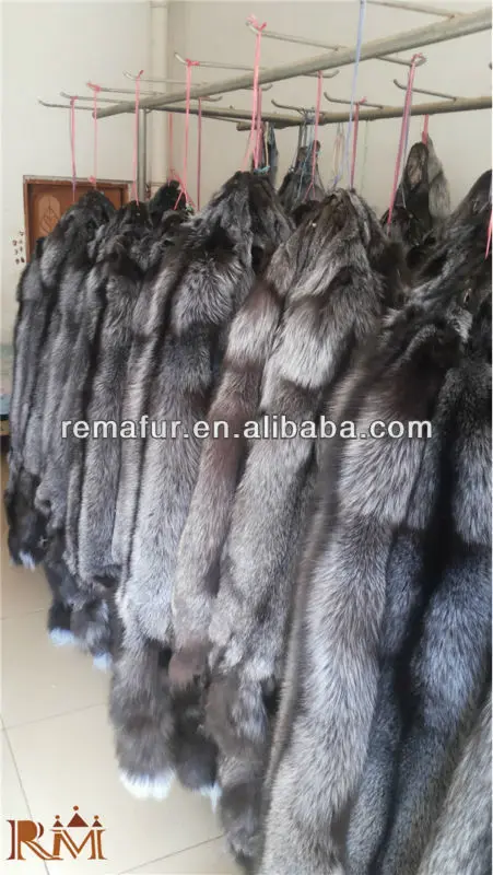 Silver Fox Fur Pelts - Buy Silver Fox Fur Pelts,Fox Fur,Silver Fox