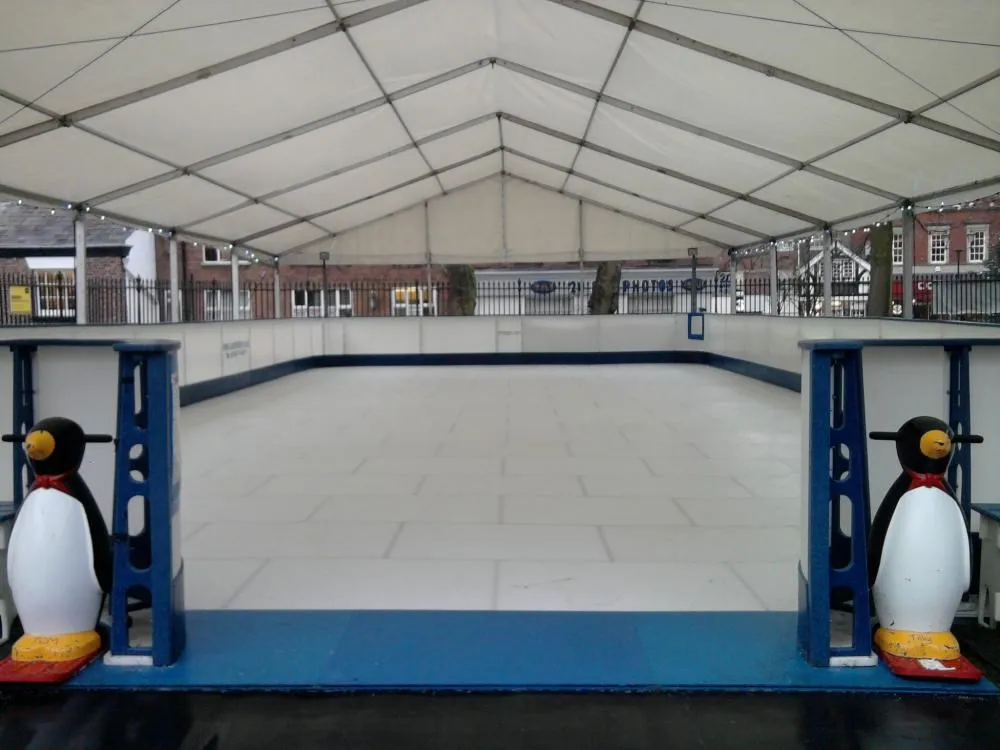 Outdoor And Indoor Practice Hockey Shooting Pad/ Synthetic Ice Rink
