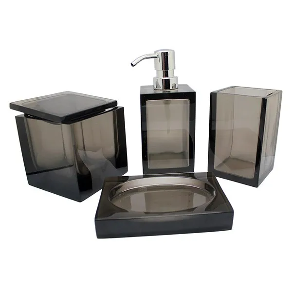 Hot Sale Hotel Balfour Ceramic Bathroom Accessories Set/polyresin Bathroom Bathroom