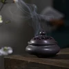 Decorative portable arabic ceramic incense burner