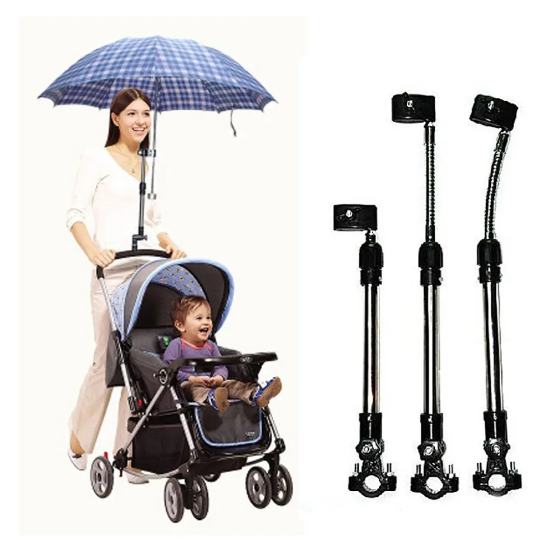 umbrella stroller handle extender