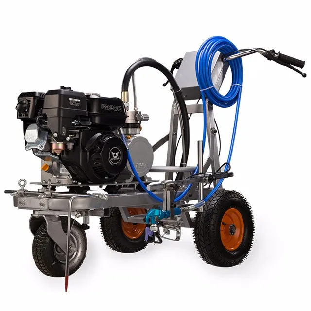 Road Sports Safety Marking Traffic Line Paint Machine Can Use Oil Paint