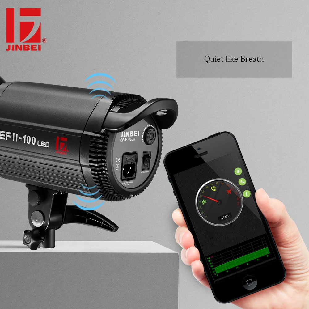 Jinbei Ef Ii100 Led 100w Led Continuous Light Source 12000lm 10 Times