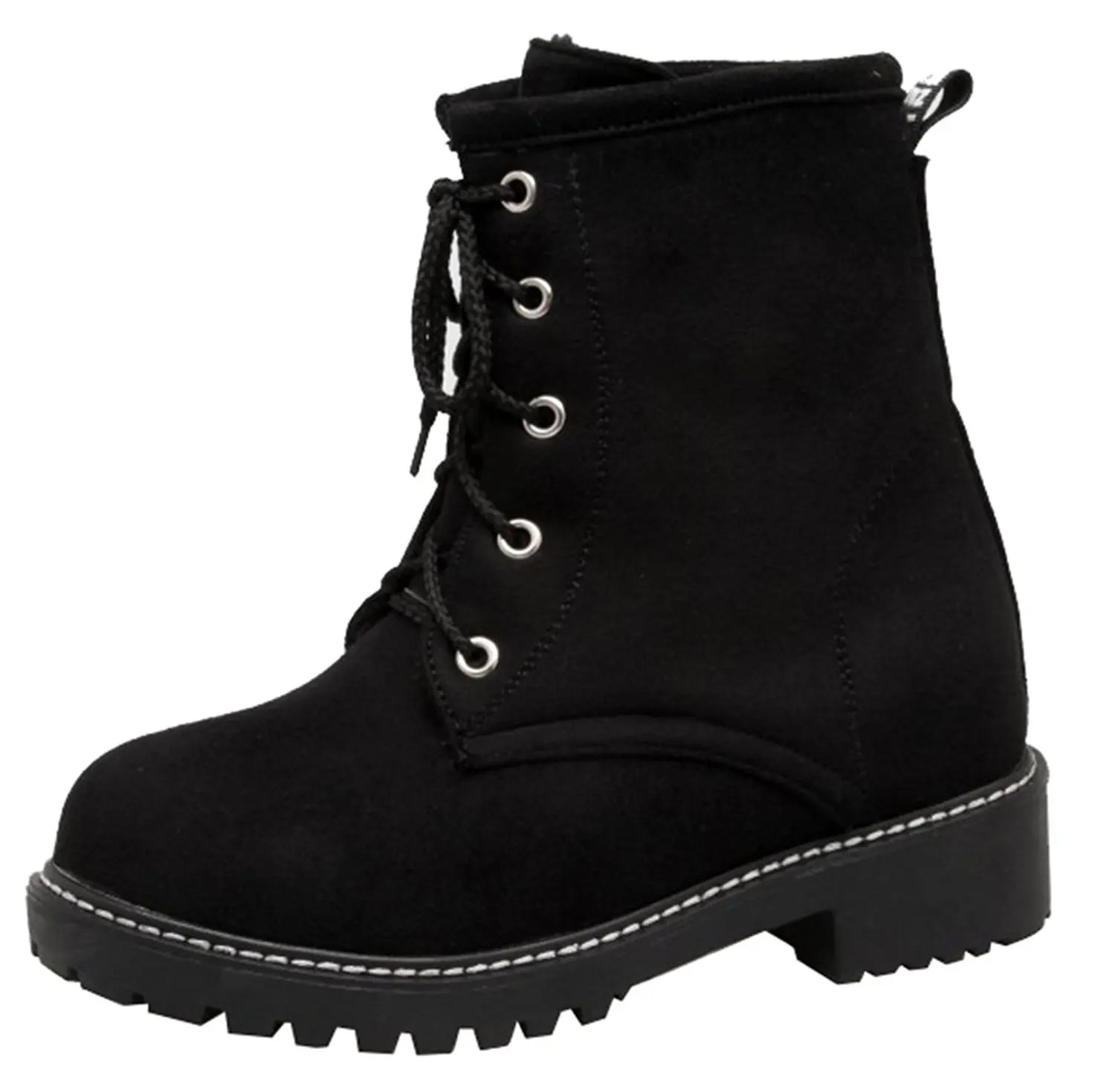 fur lined lace up boots womens