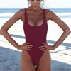 2018 OEM Custom Girl Pierced One Piece beautiful women sexy bathing suit