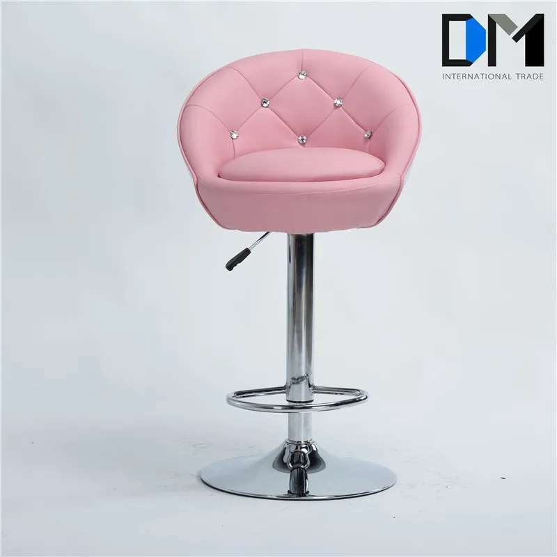 Dm-948 Modern Style Pink Waiting Chair For Salon - Buy Pink Salon Chair