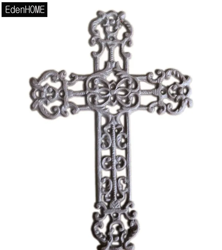 Ornamental Wrought Iron Cross Antique Decorative Metal Crosses - Buy 