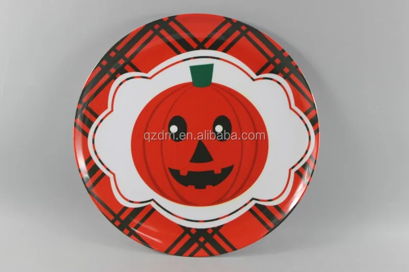 Cheap Melamine Dinner Plate for Halloween