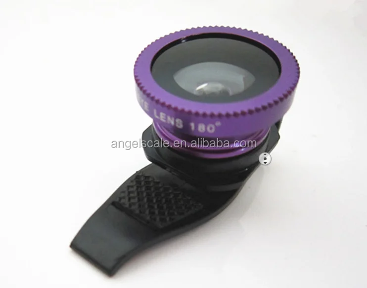 tobacco pipe new products 3 in 1 lens mobile phone camera extra lens with 0.67X wide angle 180degree fisheye and macro lens