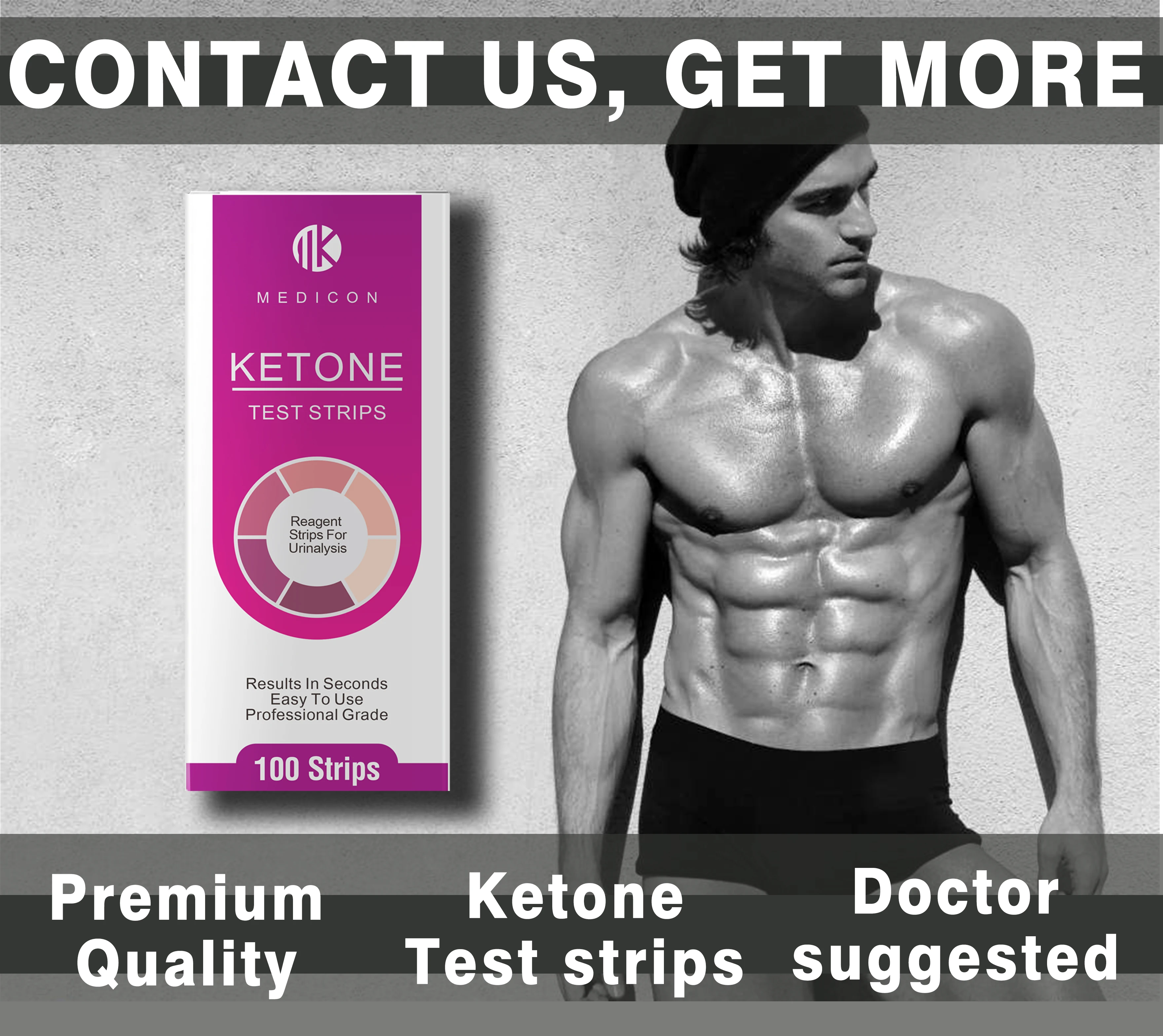 Perfect Keto Ketone Testing Strips Test Ketosis Levels Diabetic Strips