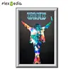 Top quality Flash lighting Waterproof advertising EL poster with panel display sheet