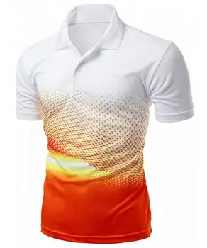 polo shirt cool mens printed combination sport custom sporty fabric max collar ecoach sportswear tennis oem wholesale golf effect sleeve