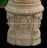 Hand Carved Stone Sculpture Pedestal