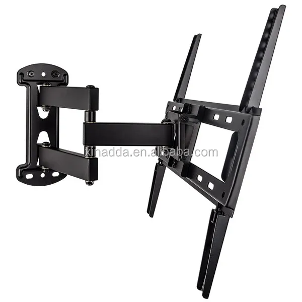 90 Degrees Swivel Tv Wall Mount Full Motion With Articulating Arm Fits