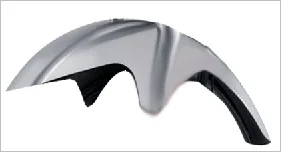 Factory price motorcycle plastic front fender ornaments