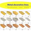 H shape Aluminum profiles in two pieces of pvc marble sheet middle edge connect tile trim