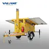 solar trailer generator DC24V/48Vsystem output for outdoor lighting,cctv security