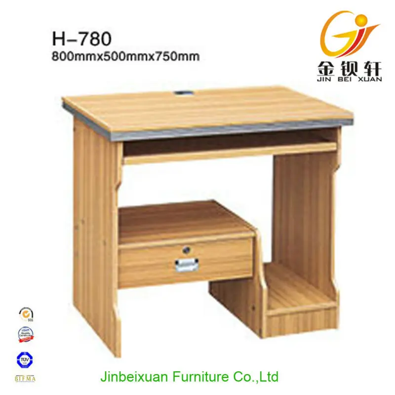 Compact Home Office Laptop Student Wood Writing Furniture Small