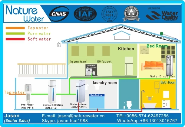 Whole house filter systems
