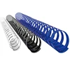 19mm Menu Binding Used 21 Rings Plastic Binding Spiral coils For 14 Paper Notebook