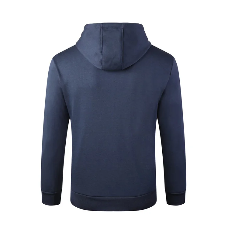 muscle fit hoodie zip
