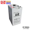 Advanced Battery Systems SMF Manufacturers Lead Acid Battery 2V 500AH for UPS GT Telecom